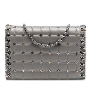 Chanel Piercing Chain Flap Bag Cc #251768C41B
